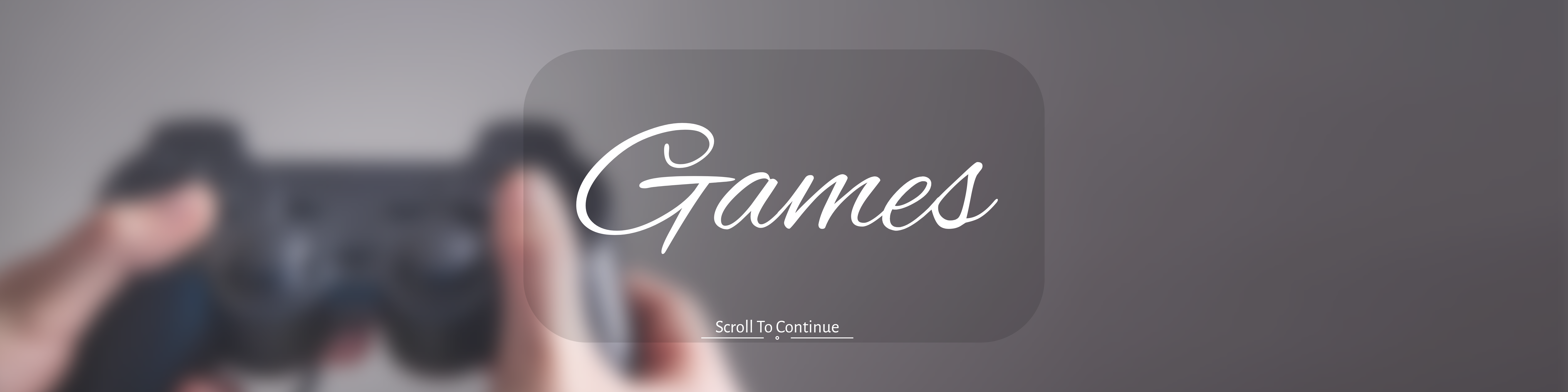 Games Banner